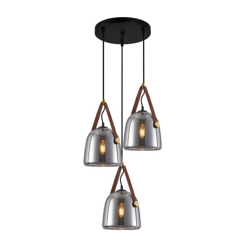 industrialna lampa zwis 3 lampy plafon loft solta italux smoke bira salonu jadalni kuchni.jpg