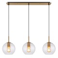 lampa na listwie zwis 3 kule adara globo złota biura loftu jadalni salonu sklepu.jpg