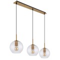 lampa żyrandol zwis 3 kule na listwie kuchni jadalni biura apartamentu.jpg