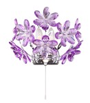 GLOBO KINKIET FLOWER PURPLE 5142-2W CHROM