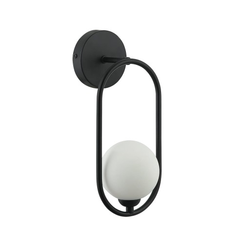 ITALUX NOWOCZESNY KINKIET ZWISOWY LUPUS WL-3965-1-BL BLACK