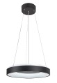 lampa zwis żyrandol led pilot salonu sypialni pokoju biura modern czarna.jpg