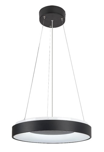 RABALUX NOWOCZESNA LAMPA WISZĄCA LED NA PILOTA CEILO 72001 BLACK