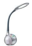 GLOBO LAMPKA BIURKOWA LED 5W TARRON RGB 58279 SILVER