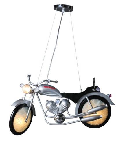SINUS DZIECIĘCA LAMPA WISZĄCA LED MOTOR HONDA STEROWANA PILOTEM