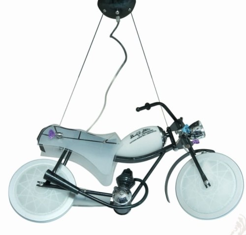 SINUS DZIECIĘCA LAMPA WISZĄCA LED MOTOR STEROWANA PILOTEM