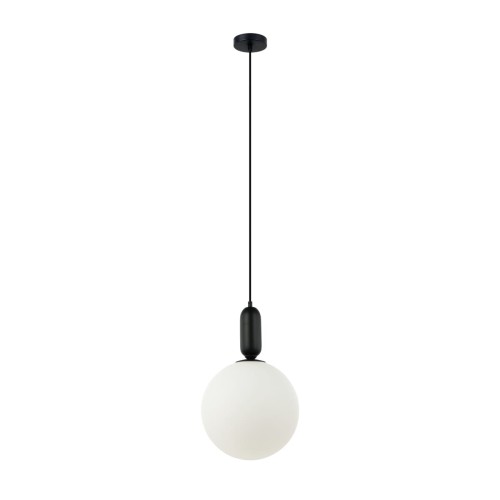 loftowa lampa zwis kula aldeva italux czarna kuchni jadalni baru biura.jpg