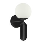ITALUX NOWOCZESNY KINKIET LOFTOWY ALDEVA WL-02340-1-BK