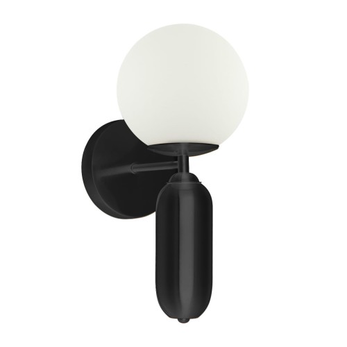 ITALUX NOWOCZESNY KINKIET LOFTOWY ALDEVA WL-02340-1-BK
