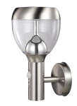 RABALUX KINKIET ELEWACYJNY LED 8438 DRESDEN SENSOR IP44 INOX /ostatnia sztuka/.