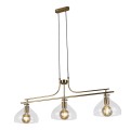 lampa wiszaca loft nad bar blat wyspę kuchni jadalni złota.jpg