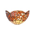 LUXERA STYLOWY KINKIET WITRAŻOWY TIFFANY No.234 MULTICOLOR