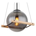 lampa wisząca loft leona globo salonu sypialni jadalni biura smoke.jpg