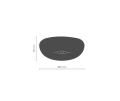 stylowy plafon lampa sufitowa button amplex salonu sypialni apartamentu restauracji hotelu.png