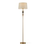ITALUX STYLOWA LAMPA PODŁOGOWA ABAŻUR MOREN FL-84678A-AB