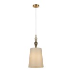 ITALUX STYLOWA LAMPA WISZĄCA ABAŻUR MOREN PND-84678D-AB