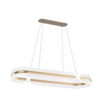 ITALUX NOWOCZESNA LAMPA ŻYRANDOL SOPLA PND-63728-56W-3K-GD GOLD