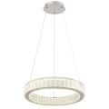 lampa wisząca kryształowa żyrandol na pilota mucky globo salonu sypialni pokoju apartamentu hotelu.jpg