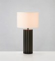 lampa stołowa nocna abazur czarna hashira markslojd sypialni gabinetu salonu na stolik.jpg