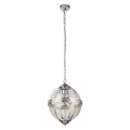 orientalna lampa wiszaca kula loft chrom salonu jadalni kuchni biura gabinetu.jpg