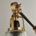 loftowa lampa biurkowa czarno złota salonu biura gabinetu na biurko.jpg
