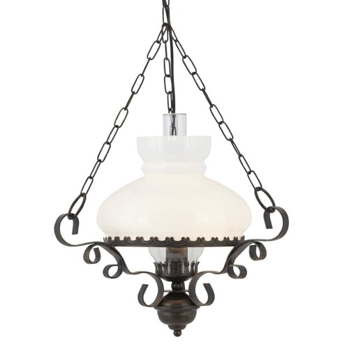 S-LIGHT RUSTYKALNA LAMPA WISZĄCA NAFTÓWKA 57-6RU ANTIQUE BRASS