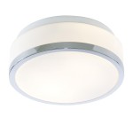 S-LIGHT PLAFON ŁAZIENKOWY SUFITOWY IP44 70-39-23CC OPAL/CHROM