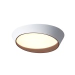 ITALUX NOWOCZESNA LAMPA SUFITOWA PLAFON LED LUCANO PLF-83748-35W-3K WHITE/PINK GOLD