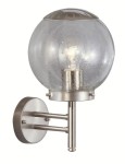 GLOBO KINKIET ZEWNĘTRZNY ELEWACYJNY IP44 3180 BOWLE II INOX