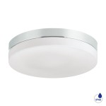 LUXERA SUFITOWA LAMPA ŁAZIENKOWA PLAFON IP44 PILLS 67111 CHROM/OPAL