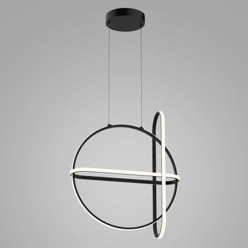 ITALUX NOWOCZESNA LAMPA ŻYRANDOL LED CERRILA PND-29772750-3A-BK BLACK