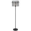 lampa podłogowa stojąca globo gorley 15698 czarna szklana salonu sypialni loftu apartamentu.jpg