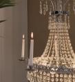 żyrandol lampa kryształowa markslojd marielund swiecznik chrom salonu apartamentu hotelu.jpg