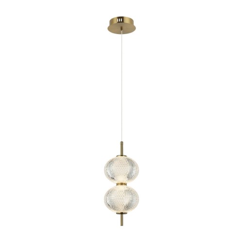 ITALUX NOWOCZESNA LAMPA WISZĄCA ZWIS LAZIE PND-29038-2-GD GOLD