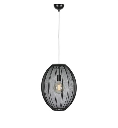 MARKSLOJD STYLOWA LAMPA WISZĄCA FLORENCE 40 108795 BLACK