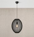 lampa zwis abażur markslojd florence czarna salonu sypialni apartamentu.jpg