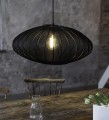 lampa żyrandol czarny salonu sypialni apartamentu loftu florence markslojd.jpg