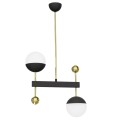 lampa sufitowa salonu apartamentu biura czarno złota dego jupiter.jpg
