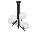 JUPITER NOWOCZESNA LAMPA ŻYRANDOL TIM TI-5 CZ/NI CZARNY/NIKIEL