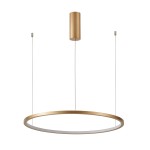 ITALUX NOWOCZESNA LAMPA WISZĄCA ŻYRANDOL LED VINOLA PND-56135B-080RPP-GD-3KS4K-TRDIMM GOLD