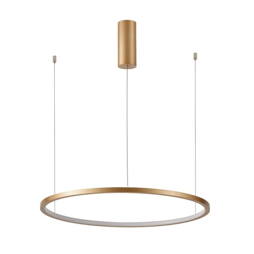 ITALUX NOWOCZESNA LAMPA WISZĄCA ŻYRANDOL LED VINOLA PND-56135B-080RPP-GD-3KS4K-TRDIMM GOLD