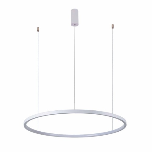 ITALUX NOWOCZESNA LAMPA WISZĄCA ŻYRANDOL LED VINOLA PND-56135B-080RPP-WH-3KS4K-TRDIMM WHITE