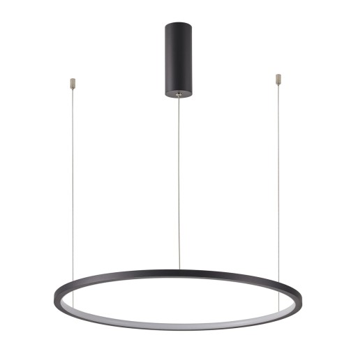 ITALUX NOWOCZESNA LAMPA WISZĄCA ŻYRANDOL LED VINOLA PND-56135B-100RPP-BK-3KS4K-TRDIMM BLACK