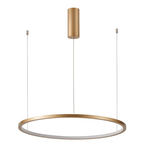 ITALUX NOWOCZESNA LAMPA WISZĄCA ŻYRANDOL LED VINOLA PND-56135B-100RPP-GD-3KS4K-TRDIMM GOLD