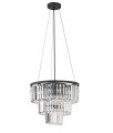 lampa żyrandol kryształowy eloisa rabalux czrny salonu sypialni apartamentu hotelu.jpg