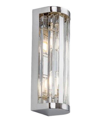 RABALUX ŁAZIENKOWY KINKIET KRYSZTAŁOWY IP44 SYBIL 75035 CHROM