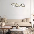 lampa wisżca led spirala złota salonu sypialni pokoju biura apartamentu castiel rabalux.jpg