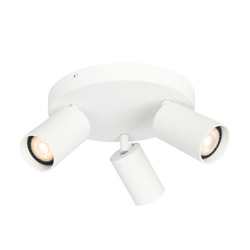 ITALUX SUFITOWA LAMPA PLAFON 3-REFLEKTOROWY SPOT NESTO SPL-23436-3R-WH BIAŁY