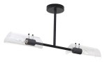 RABALUX ŁAZIENKOWA LAMPA SUFITOWA IP44 TEODORO 75028 CZARNA