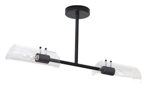 RABALUX ŁAZIENKOWA LAMPA SUFITOWA IP44 TEODORO 75028 CZARNA